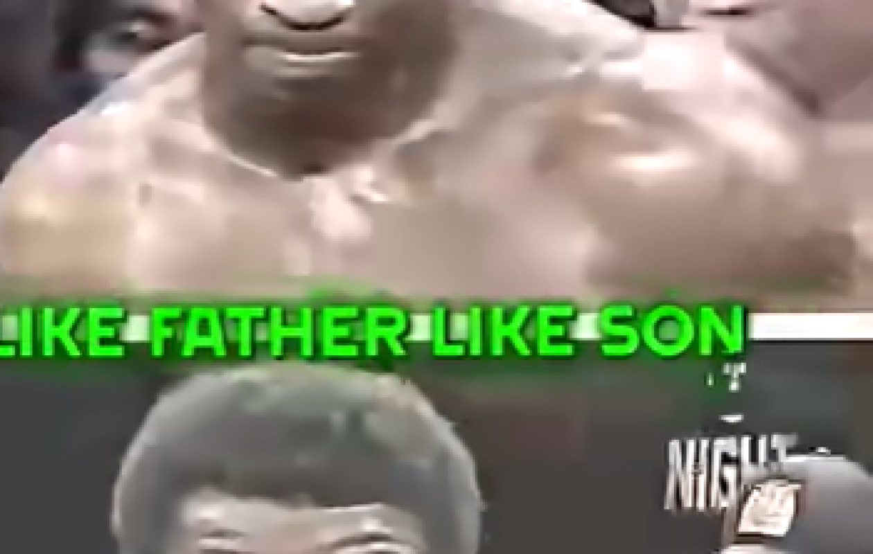 Le fils de Mike Tyson combat et met un gro