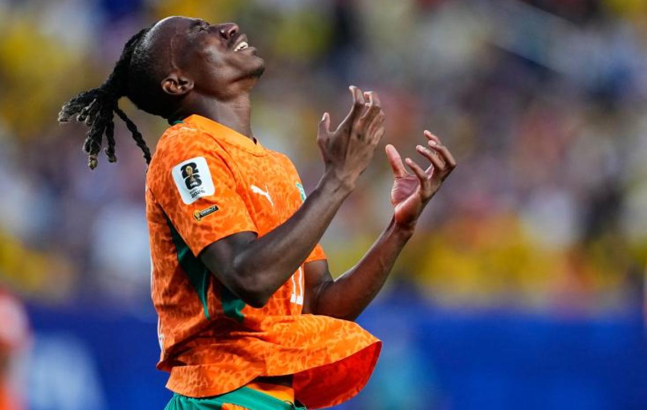 Coupe du monde: qui est Yan Diomandé, attaquant prometteur de la Côte d'Ivoire et protégé du rappeur Jay-Z?