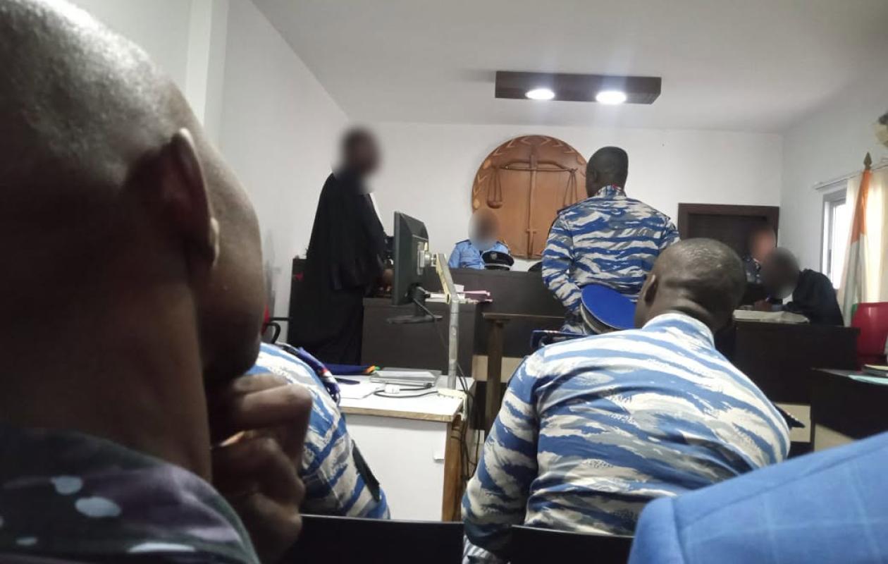 Tribunal militaire / Racket : un adjudant condamné à 5 ans de prison pour 5 000 FCFA