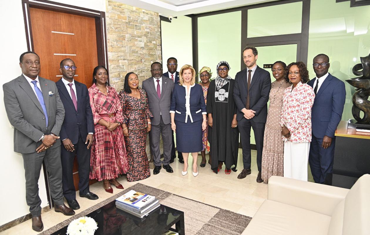 Lutte contre le travail des enfants : Dominique Ouattara parraine la phase 2 du programme ENACTE