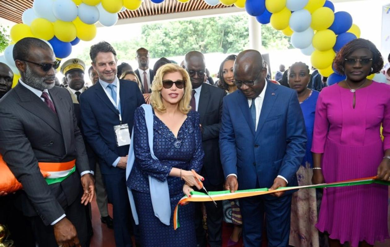 Dominique Ouattara inaugure l’Institut européen de cancérologie de Bingerville