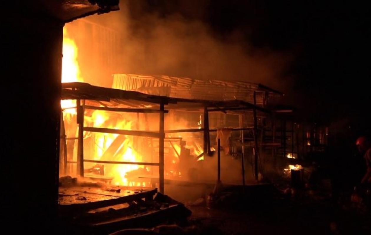 Bondoukou : Le cœur du grand marché dévasté par un violent incendie