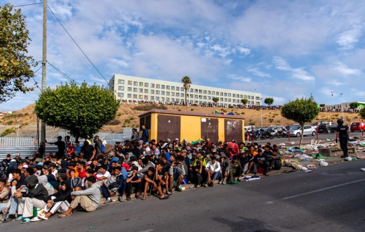 Ceuta seeks EU agency help to process 5,000 migrants still in enclave