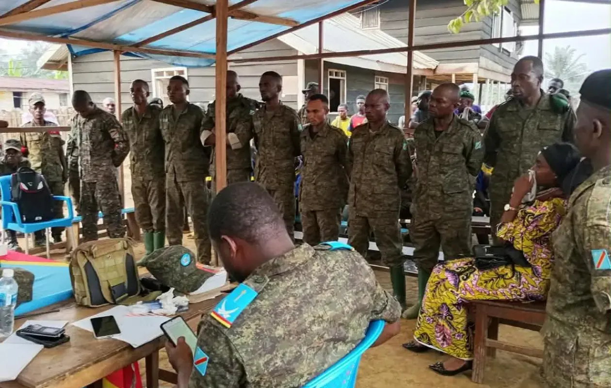 RDC : 27 militaires condamnés à mort après l’abandon de positions ...